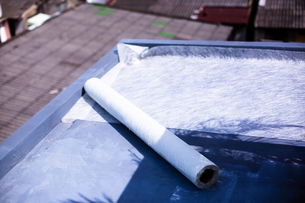 Fibreglass roofers near me Welshpool